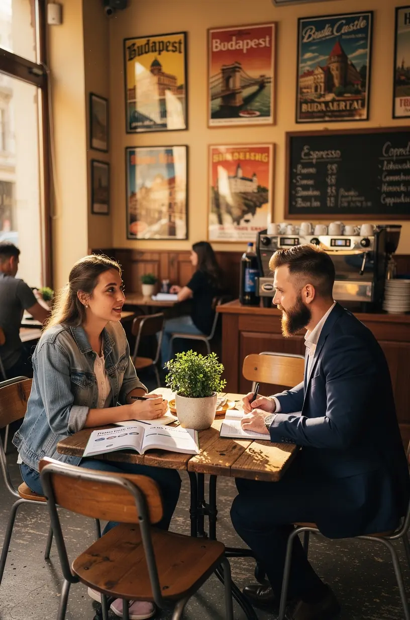 Könyvek és jegyzetfüzet egy asztalon, amelyek a pénzügyi tudatosságot támogatják
